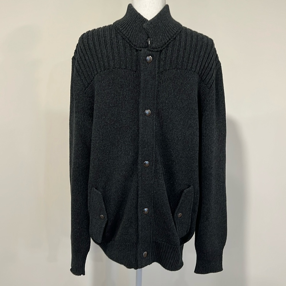 Banana Republic Men’s Cardigan with Snap Front Closure Size XL